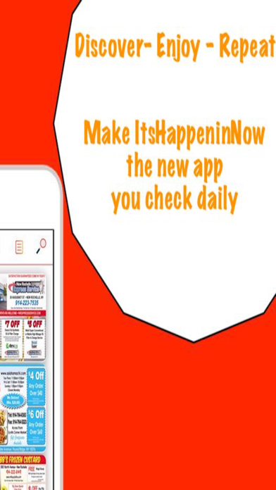 How to cancel & delete ItsHappeninNow - Fun & Savings from iphone & ipad 3