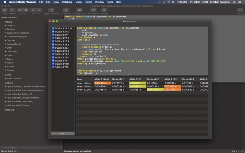 Sqlite