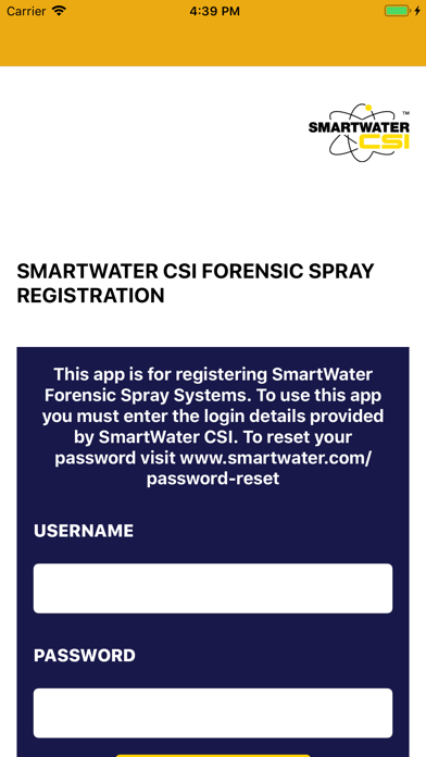 How to cancel & delete SmartWater Forensic Spray Reg. from iphone & ipad 1