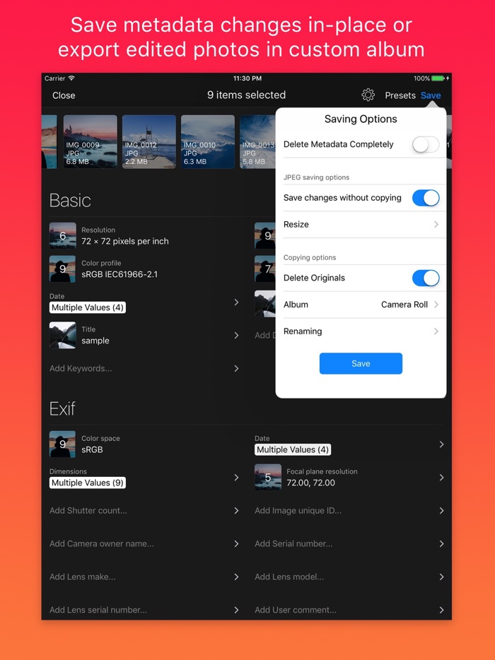 MetaGear - metadata editor