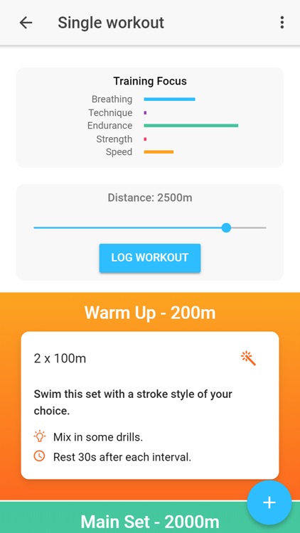 Swim Coach - Swim Workouts
