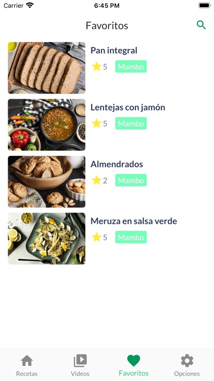 Recetas Robot de cocina screenshot-5