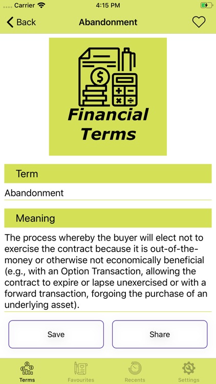 Financial Terms screenshot-3