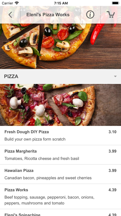 Elenis Pizza Works screenshot 3