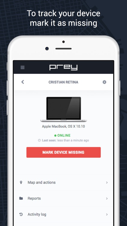 Prey Find my Phone Tracker GPS