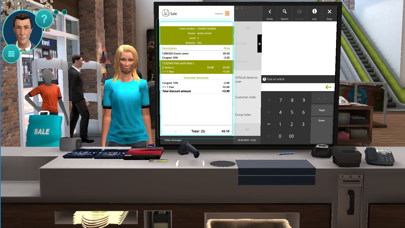 Virtual Skillslab Cashier Game screenshot 3