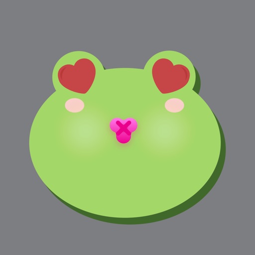 Cutefrog emoji stickers