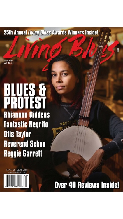 LIVING BLUES MAGAZINE screenshot-3