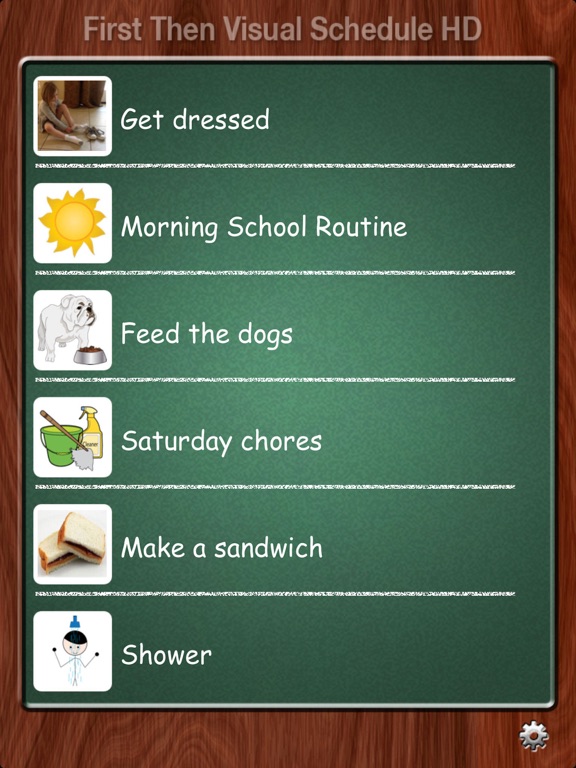 First Then Visual Schedule HD - App voor iPhone, iPad en iPod touch