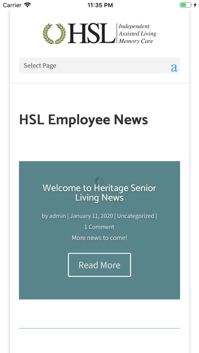 HSL Portal screenshot 2