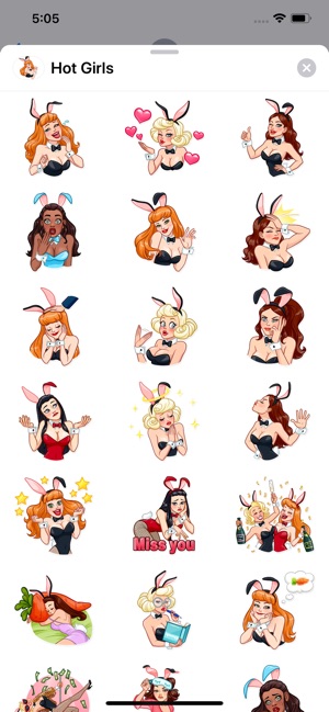 Hot Girls Sticker Pack(圖1)-速報App