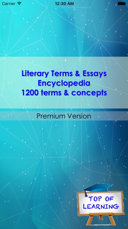 Literary Terms & Essays Quiz