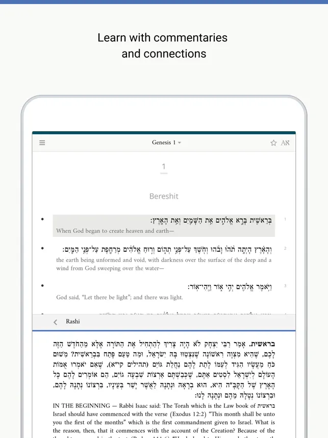 Captura de Pantalla 2 Sefaria: Torah, Talmud, & more iphone