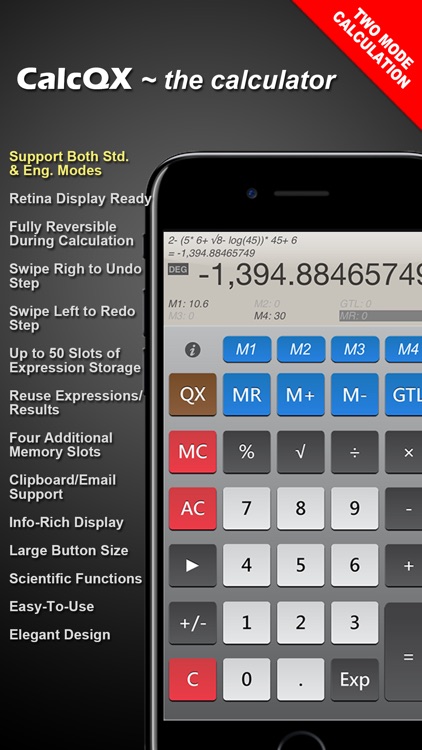 CalcQX LITE - the calculator