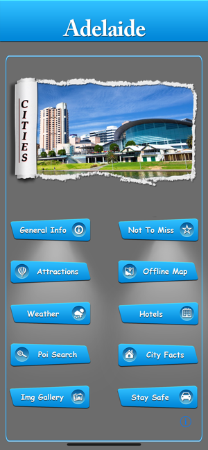 Adelaide Offline Map Guide