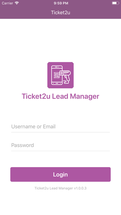 How to cancel & delete Ticket2u Lead Manager from iphone & ipad 1