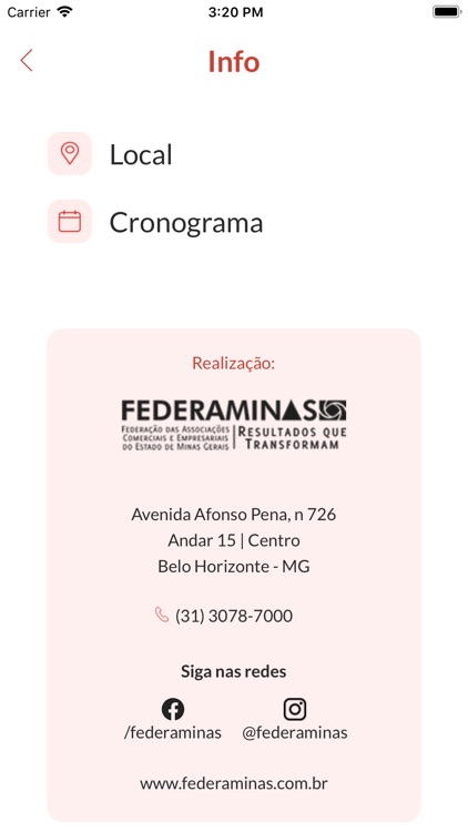 Federaminas Eventos