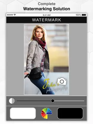Screenshot 6 Agregar marca de agua - Lote iphone
