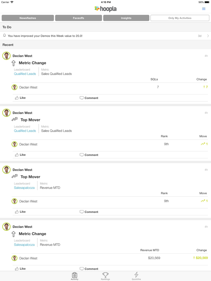 Hoopla - Team Engagement