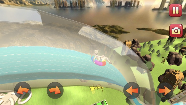 WaterPark Adventure Stunt Ride screenshot-8