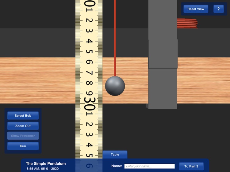 PP+ Motion of a Pendulum