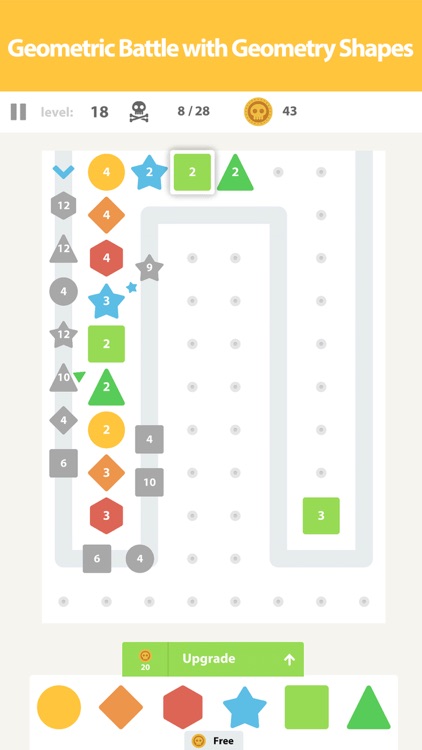 6 TD Geometry - Tower Defense