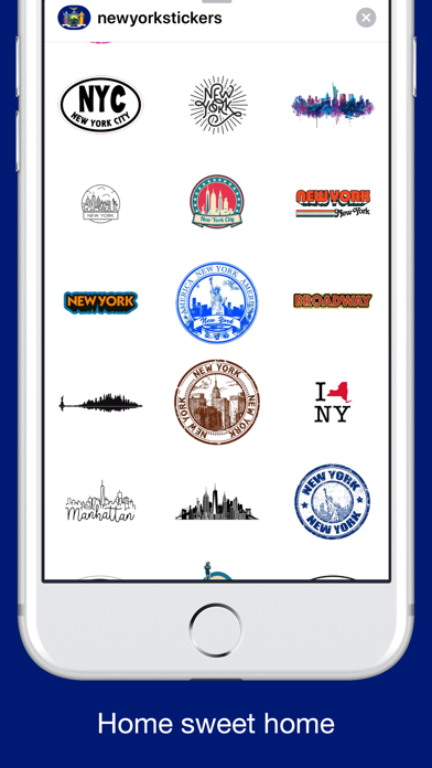 New York emojis - USA stickers screenshot 2