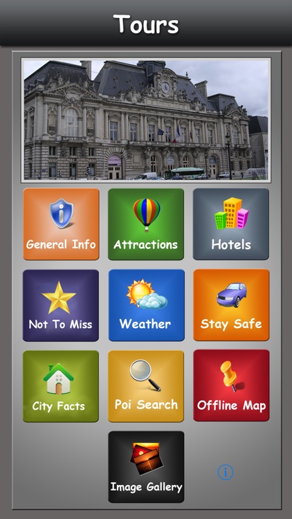 Tours Offline Map City Guide