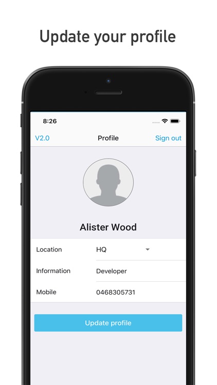 VisitUs Host App