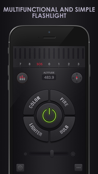Flashlight for iPhone , iPod and iPad Screenshot 1