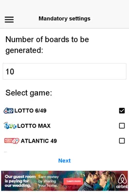 Game screenshot SlickLotto Canada hack