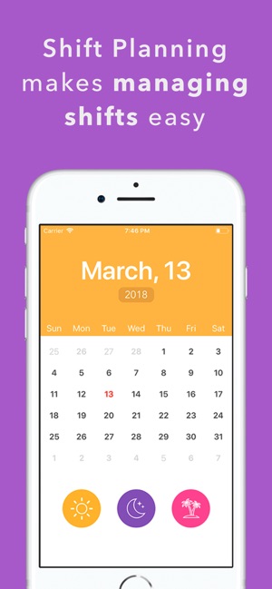 Shift planning - Work calendar(圖1)-速報App