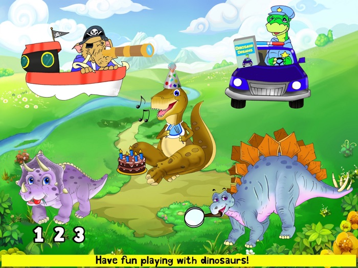Dinosaur Puzzles For Kids 2