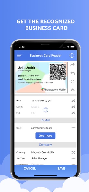 Biz Card Reader for OnePageCRM(圖2)-速報App