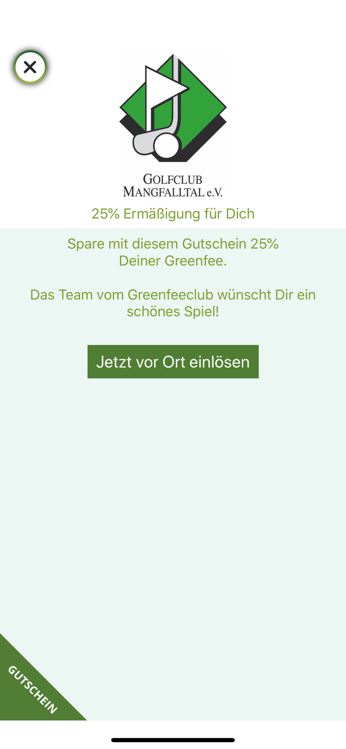 Greenfeeclub - einfach golfen