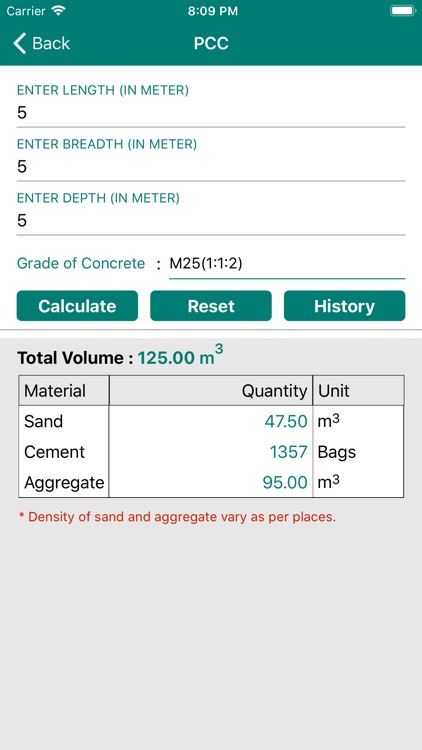 Civil Material Estimator screenshot-5