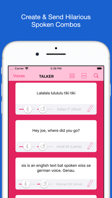 Talker - Text to Speech screenshot 3