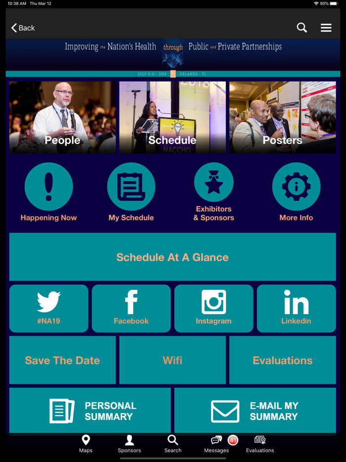 NACCHO Conference Apps