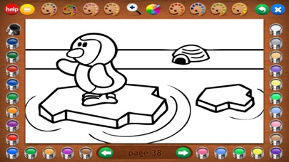 Coloring Book Baby Animals screenshot 4