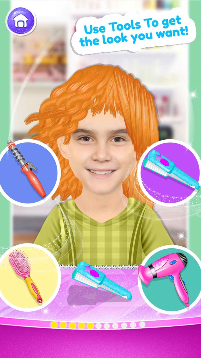 美发沙龙化妆游戏