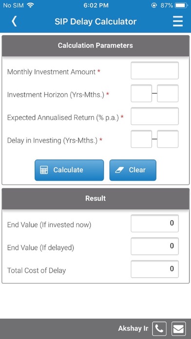 How to cancel & delete Akshay Investments from iphone & ipad 1