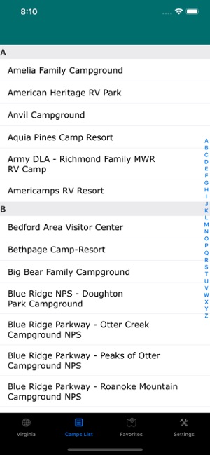 Virginia-WV-PA Camps & RV Park(圖3)-速報App