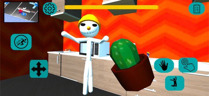 Ice Snowman Neighbor screenshot 6