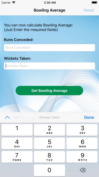 Bowling Average Cricket screenshot-3