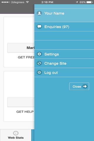 Web Genius Client Centre screenshot 3