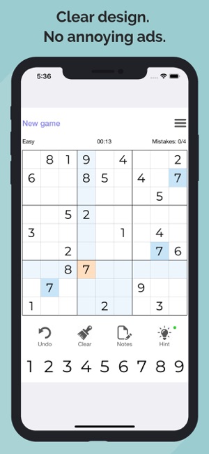 Sudoku - Guess the numbers(圖1)-速報App