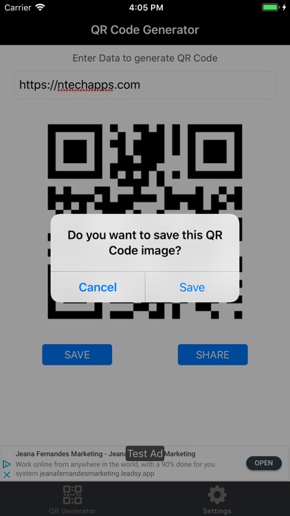 QR Code Generator by nTechApps