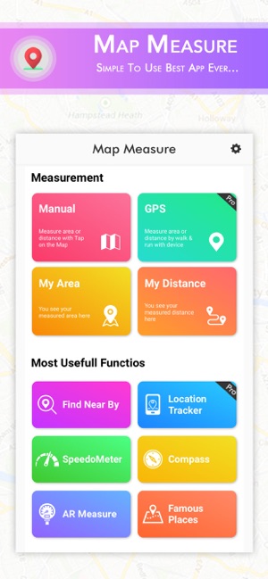 Map Measure:GeoMap Calculator