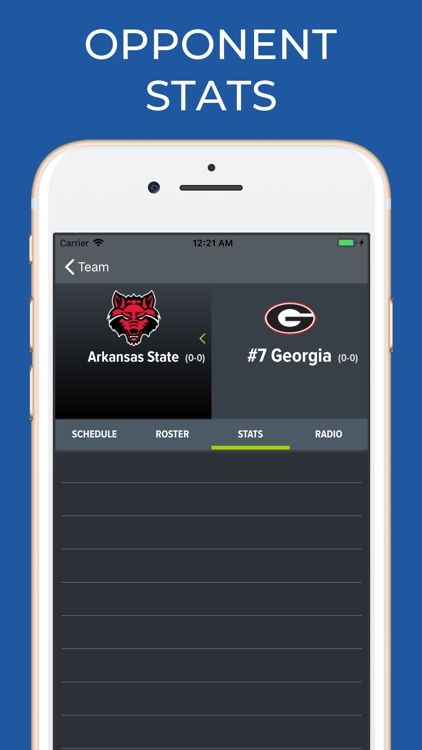 Georgia Football Schedules screenshot-7