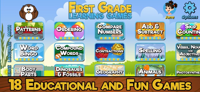 First Grade Learning Games(圖1)-速報App